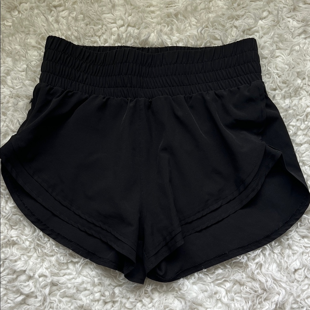 Women's Black Athletic Shorts
